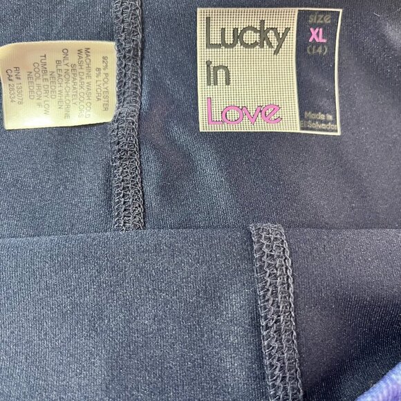 Lucky in Love Feeling Sleek Pocket Tennis Skort, Size XL - Picture 8 of 8